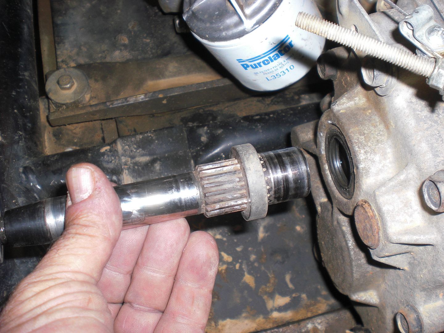 Installing G22 Input Shaft